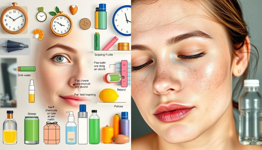 Impact of Daily Routine on Skin Health